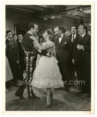 2x841 SOMBRERO deluxe 8.25x10 still '53 young Ricardo Montalban dancing with pretty Pier Angeli!