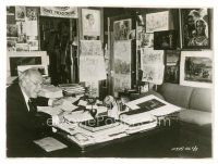 2x891 TEN COMMANDMENTS candid 7.25x9.75 still '56 Cecil B. DeMille at desk in his office!