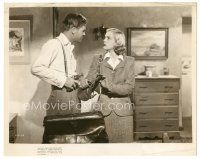 2x920 TOO LATE FOR TEARS 8x10 still '49 Dan Duryea with gun looks angry at sexy Lizabeth Scott!
