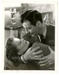 2x938 UNDERCURRENT 8x10.25 still '46 romantic close up of Katharine Hepburn & Robert Taylor!