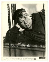 2x960 WALLACE BEERY 8x10 still '37 great winking close up in sailor outfit from Slave Ship!