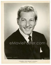 2x973 WHITE CHRISTMAS 8x10 still '54 head & shoulders smiling portrait of Danny Kaye in suit & tie