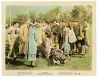 2x991 YES SIR THAT'S MY BABY color 8x10 still '49 injured football player Donald O'Connor on field!