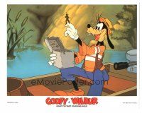 2x340 GOOFY & WILBUR 8x10 mini LC R90s Walt Disney cartoon, great image of them in fishing boat!
