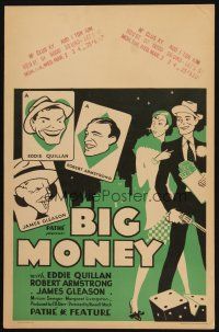 2y278 BIG MONEY WC '30 Wall Street messenger boy uses firm's $50,000 to play poker & shoot craps!
