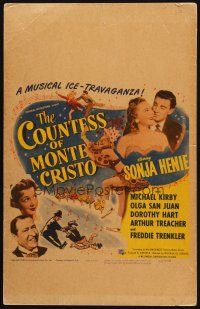 2y333 COUNTESS OF MONTE CRISTO WC '48 champion ice skater Sonja Henie in her last Hollywood film!