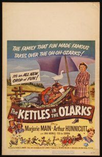 2y453 KETTLES IN THE OZARKS WC '56 Marjorie Main as Ma brews up a roaring riot in the hills!