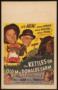 2y454 KETTLES ON OLD MacDONALD'S FARM WC '57 Marjorie Main & Parker Fennelly in the Ozarks!