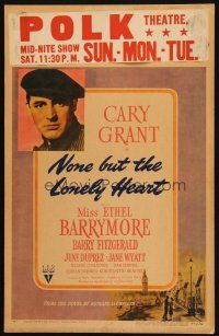 2y534 NONE BUT THE LONELY HEART WC '44 Cockney Cary Grant, written & directed by Clifford Odets!