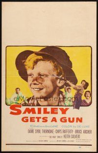 2y617 SMILEY GETS A GUN WC '59 heart-warming Aussie boy is the new Smiley, with Chips Rafferty!