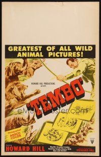 2y659 TEMBO WC '52 World's Greatest Archer Howard Hill hunting with bow & arrow!