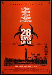 2z005 28 DAYS LATER style A int'l DS 1sh '03 Danny Boyle, Cillian Murphy vs. zombies in London!