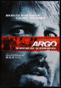 2z059 ARGO teaser DS 1sh '12 Ben Affleck, based on the declassified true story!