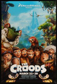 2z171 CROODS style C advance DS 1sh '13 cool image from CG prehistoric adventure comedy!