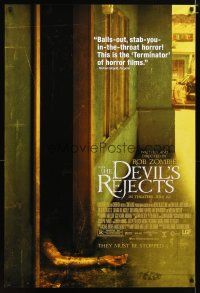 2z208 DEVIL'S REJECTS advance 1sh '05 Rob Zombie directed, they must be stopped!