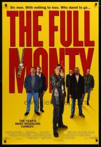 2z278 FULL MONTY style B int'l DS 1sh '97 Peter Cattaneo, Robert Carlyle, male strippers!