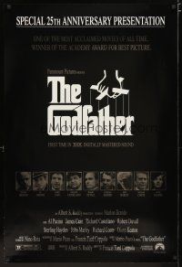 2z300 GODFATHER heavy stock foil 1sh R97 Brando & Al Pacino in Francis Ford Coppola crime classic!