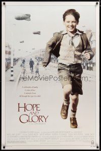 2z352 HOPE & GLORY 1sh '87 John Boorman's childhood memories of England during World War II!