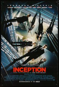 2z367 INCEPTION DS 1sh '10 Christopher Nolan, Leonardo DiCaprio, Gordon-Levitt!