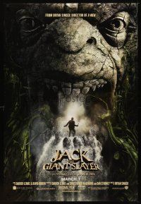 2z400 JACK THE GIANT SLAYER advance DS 1sh '13 Bryan Singer directed CGI, cool image!