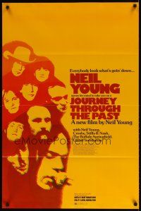 2z408 JOURNEY THROUGH THE PAST New Line Cinema 1sh '73 Neil Young, everybody look what's goin' down