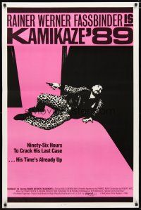 2z414 KAMIKAZE '89 1sh '82 Rainer Werner Fassbinder w/gun, his time's already up!