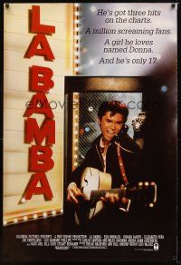 2z429 LA BAMBA int'l 1sh '87 rock and roll, Lou Diamond Phillips as Ritchie Valens!
