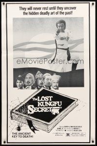 2z481 LOST KUNG FU SECRET 1sh '80 Chi Lo, uncover the hidden deadly art of the past!