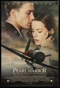 2z579 PEARL HARBOR advance DS 1sh '01 Ben Affleck, Kate Beckinsale, World War II!