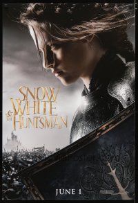 2z687 SNOW WHITE & THE HUNTSMAN June 1 style teaser 1sh '12 cool image of Kristen Stewart!