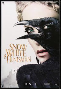 2z688 SNOW WHITE & THE HUNTSMAN June 1 style teaser 1sh '12 cool image of sexy Charlize Theron!