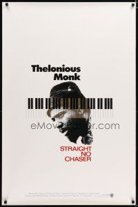 2z743 THELONIOUS MONK: STRAIGHT, NO CHASER int'l 1sh '89 Clint Eastwood produced jazz bio!