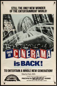 2z746 THIS IS CINERAMA 1sh R73 back to entertain a whole new generation!