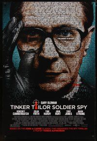 2z751 TINKER TAILOR SOLDIER SPY advance DS 1sh '11 cool image of Gary Oldman!