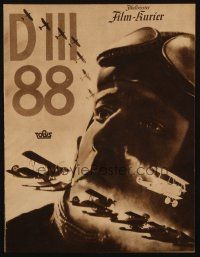 3a0170 D III 88: THE NEW GERMAN AIR FORCE ATTACKS German program '39 World War II planes & pilots!