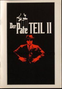 3a0639 GODFATHER PART II Austrian program '74 Al Pacino in Francis Ford Coppola classic, different!
