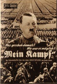 3a0676 MEIN KAMPF Austrian program '60 rise & ruin of Hitler's Reich from secret German files!