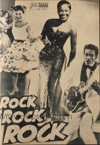 3a0695 ROCK ROCK ROCK Austrian program '57 Alan Freed, Chuck Berry, Connie Francis & Bo Diddley!