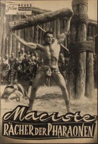 3a0701 SON OF SAMSON Austrian program '61 Mark Forest as Maciste, sexy Chelo Alonso, different!