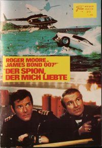 3a0704 SPY WHO LOVED ME Austrian program '77 Roger Moore as James Bond, Barbara Bach, different!
