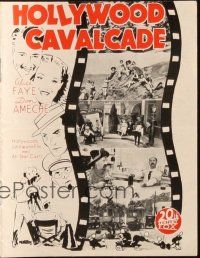 3a0037 HOLLYWOOD CAVALCADE Danish program '39 Alice Faye, Don Ameche & many top stars, different!