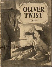 3a0062 OLIVER TWIST Danish program '51 Alec Guinness, directed by David Lean, different images!