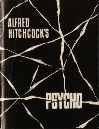 3a0070 PSYCHO Danish program '61 Janet Leigh, Anthony Perkins, Alfred Hitchcock, different!