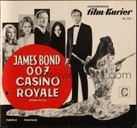 3a0276 CASINO ROYALE German program '67 all-star James Bond spy spoof, many different images!