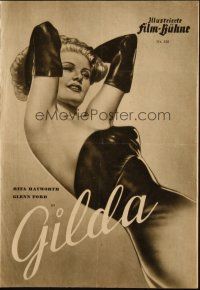 3a0338 GILDA German program '50 many different images of sexiest Rita Hayworth & Glenn Ford!