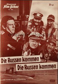 3a0466 RUSSIANS ARE COMING German program '66 Carl Reiner, Alan Arkin, different images!
