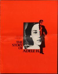 3a1098 STORY OF ADELE H. pressbook '75 Francois Truffaut's L'Histoire d'Adele H., Isabelle Adjani
