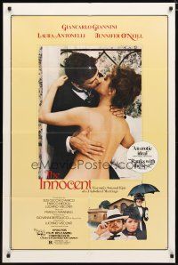 3b424 INNOCENT 1sh '79 Luchino Visconti's final movie, L'innocente, Giannini, Antonelli