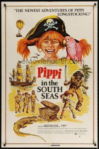 3b628 PIPPI IN THE SOUTH SEAS 1sh '74 Inger Nilsson as Astrid Lindgren's child character!