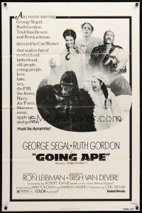 3b954 WHERE'S POPPA 1sh R75 Carl Reiner directed comedy, George Segal & Ruth Gordon!